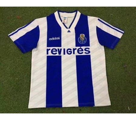 Porto 94/95 Home White&Blue Soccer Jersey